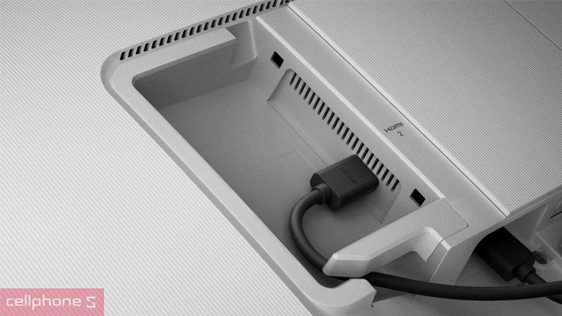 Các cổng kết nối của màn hình Dell S2425H 24 inch