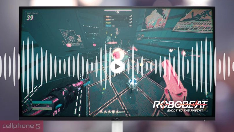 Góc nhìn rộng cùng công nghệ hiển thị cao cấp của màn hình Dell S2425HS 24 inch