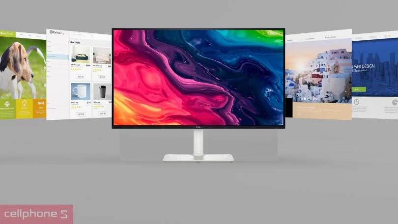 Chất lượng hình ảnh, công nghệ hiển thị của màn hình Dell S2725QS 27 inch