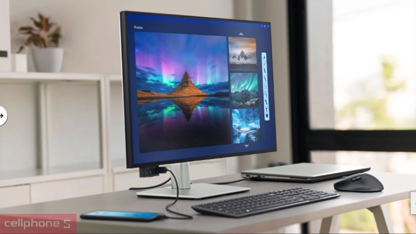 Thiết kế màn hình Dell UltraSharp U2725QE 120Hz 27 inch