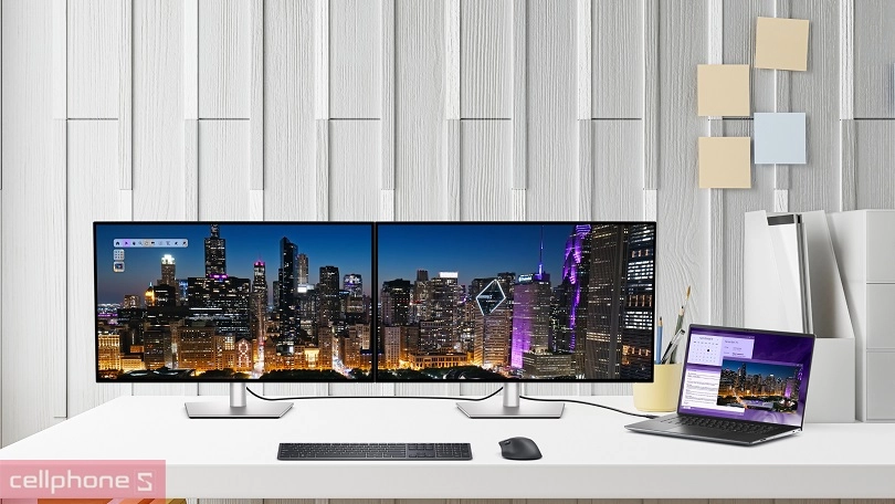 Ngoại hình của màn hình Dell Ultrasharp U3225QE 120Hz 32 inch