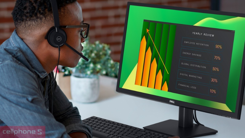 Màn hình Dell E2423H 24 (FHD/VA/60Hz/5ms)  Màn hình Dell E2423H 24 (FHD/VA/60Hz/5ms)