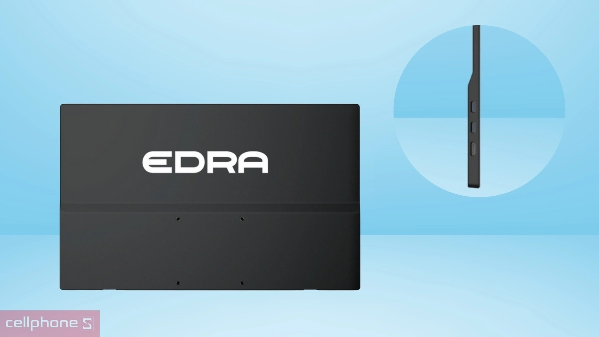 Tấm nền, công nghệ hiển thị hiện đại của màn hình di động E-DRA EPM16F60 16 inch