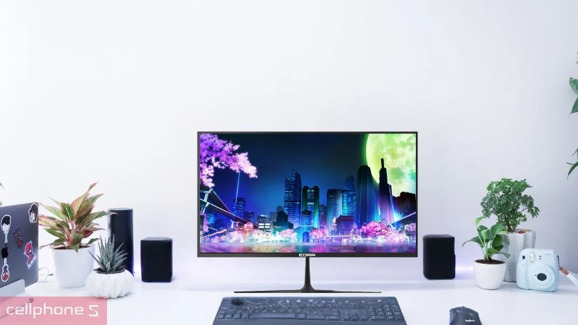 Chất lượng hiển thị, tần số quét của màn hình EDRA EGM24F100PV 24 inch
