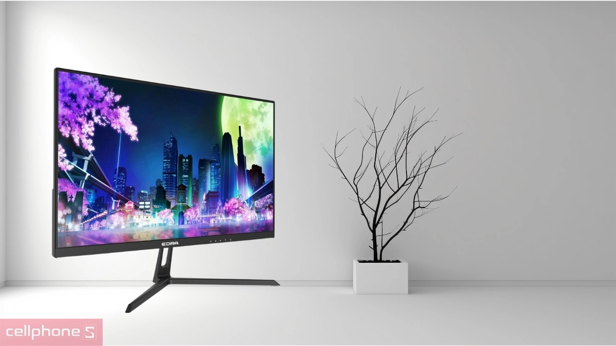 Chất lượng hiển thị, tần số quét của màn hình E-DRA EGM24F144PV 24 inch