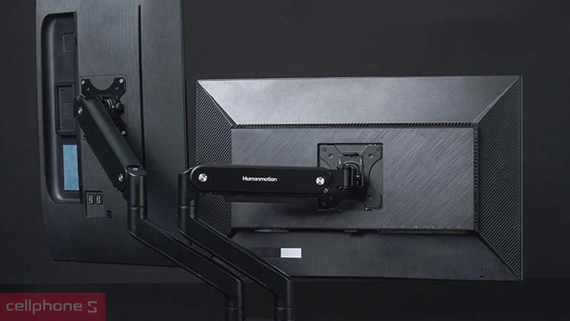 Đánh giá giá treo màn hình Human Motion M8 Dual