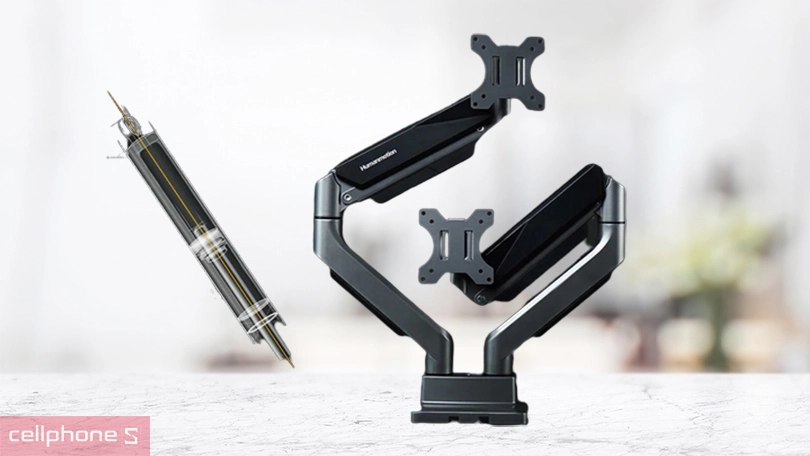 Đánh giá Giá treo màn hình máy tính Human Motion T9-2H Dual