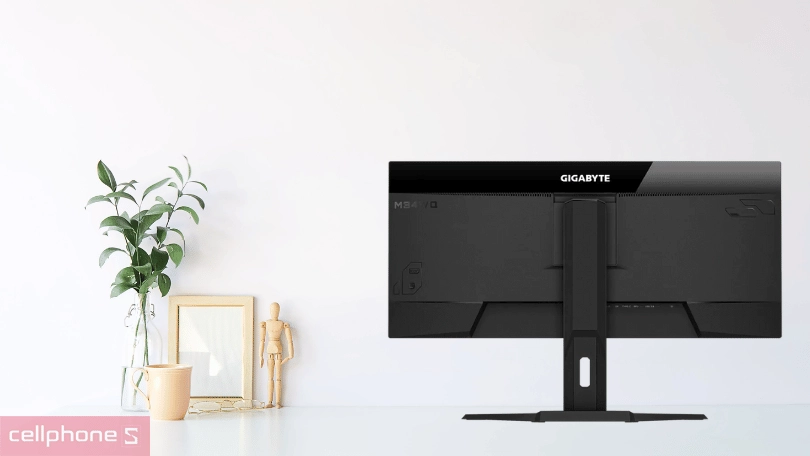 Màn hình GIGABYTE M34WQ 34 inch - Thiết kế hầm hố, khung hình rộng mở
