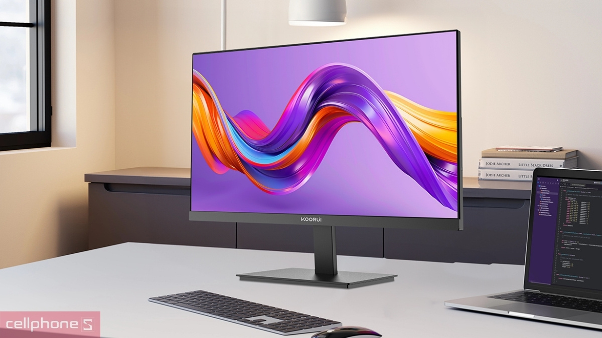 Thiết kế màn hình KOORUI E2721F 27 inch
