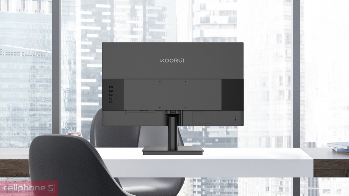 Kết nối trên màn hình KOORUI E2721F 27 inch