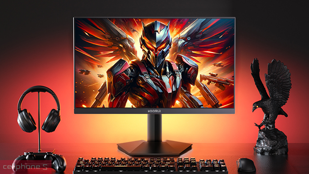 Công nghệ hiển thị hiện đại của màn hình Gaming Koorui G2411P 24 inch
