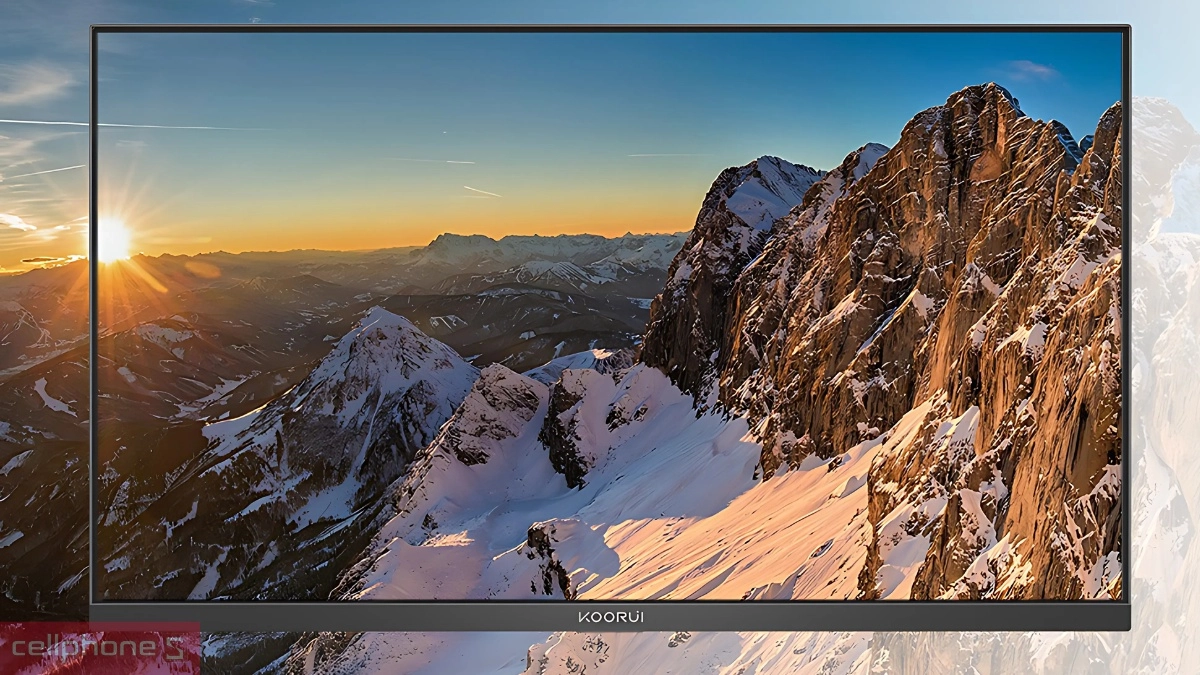 Thiết kế màn hình KOORUI E2212F 22 inch