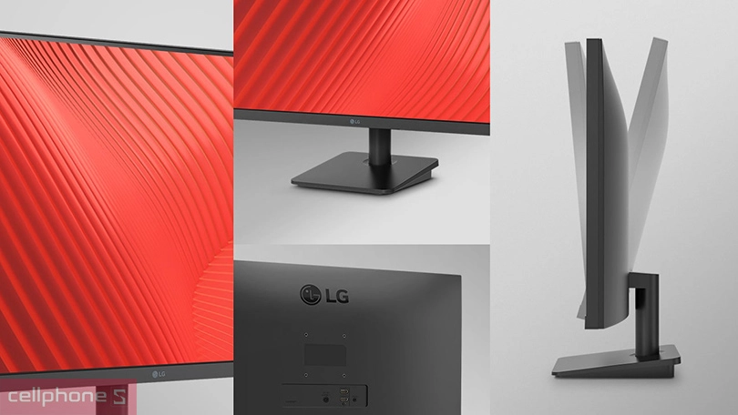 Thiết kế màn hình LG 25MS500-B 25 inch