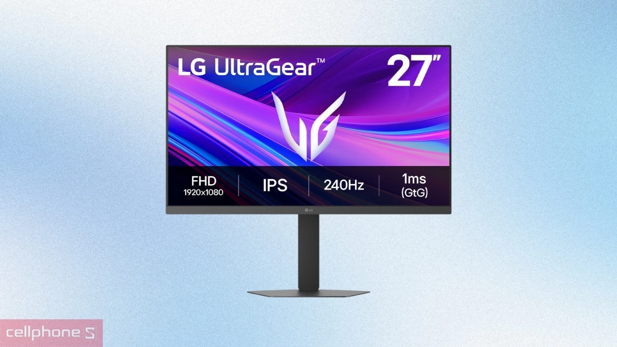 Thiết kế  đậm chất Gaming Màn hình Gaming LG UltraGear 27G440A-B 27 inch
