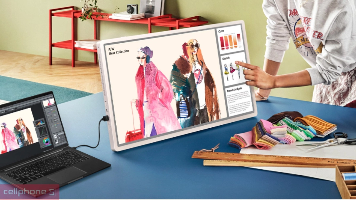 Cổng kết nối Màn hình thông minh LG Stand By Me 2 27 inch 27LX6TDGA 2025