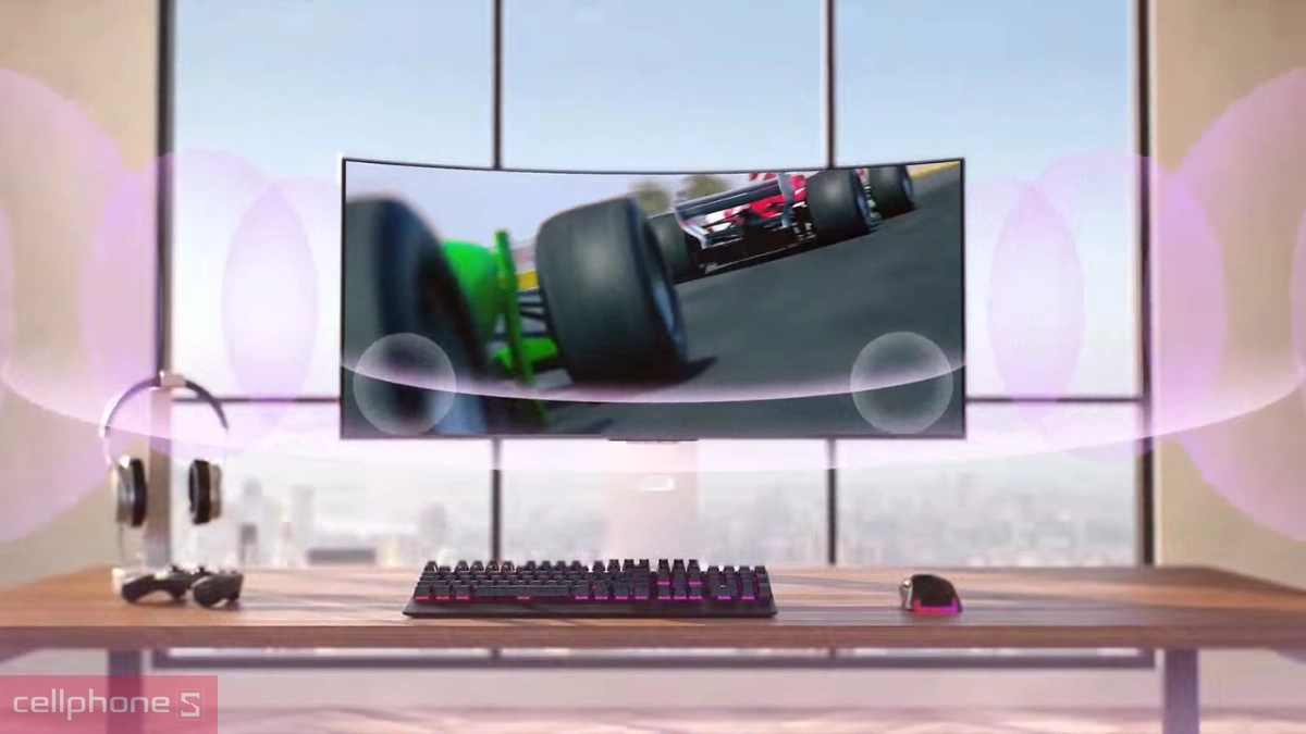 Màn hình gaming LG Ultragear OLED 34GX90SA-W 34 inch sử dụng tấm nền OLED