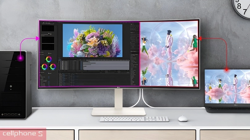 Công nghệ màn hình LG Ultrawide 38WR85QC-W 38 inch