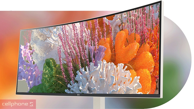 Thiết kế màn hình LG Ultrawide 38WR85QC-W 38 inch