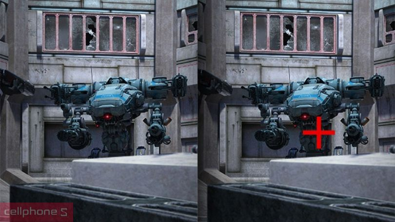 Chế độ Crosshair hiển thị tâm độc đáo