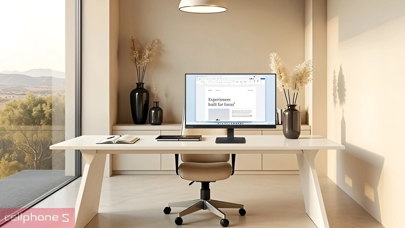 Thiết kế màn hình Lenovo L24-4E 24 inch