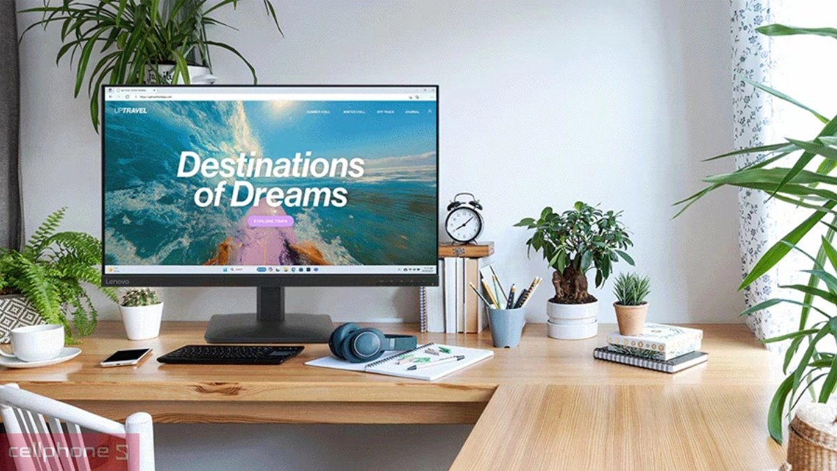 Chất lượng hiển thị, tần số quét của màn hình Lenovo L27-4E