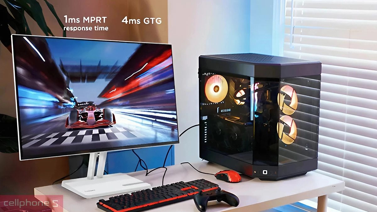 Chất lượng hiển thị màn hình Lenovo L27-4C 27 inch