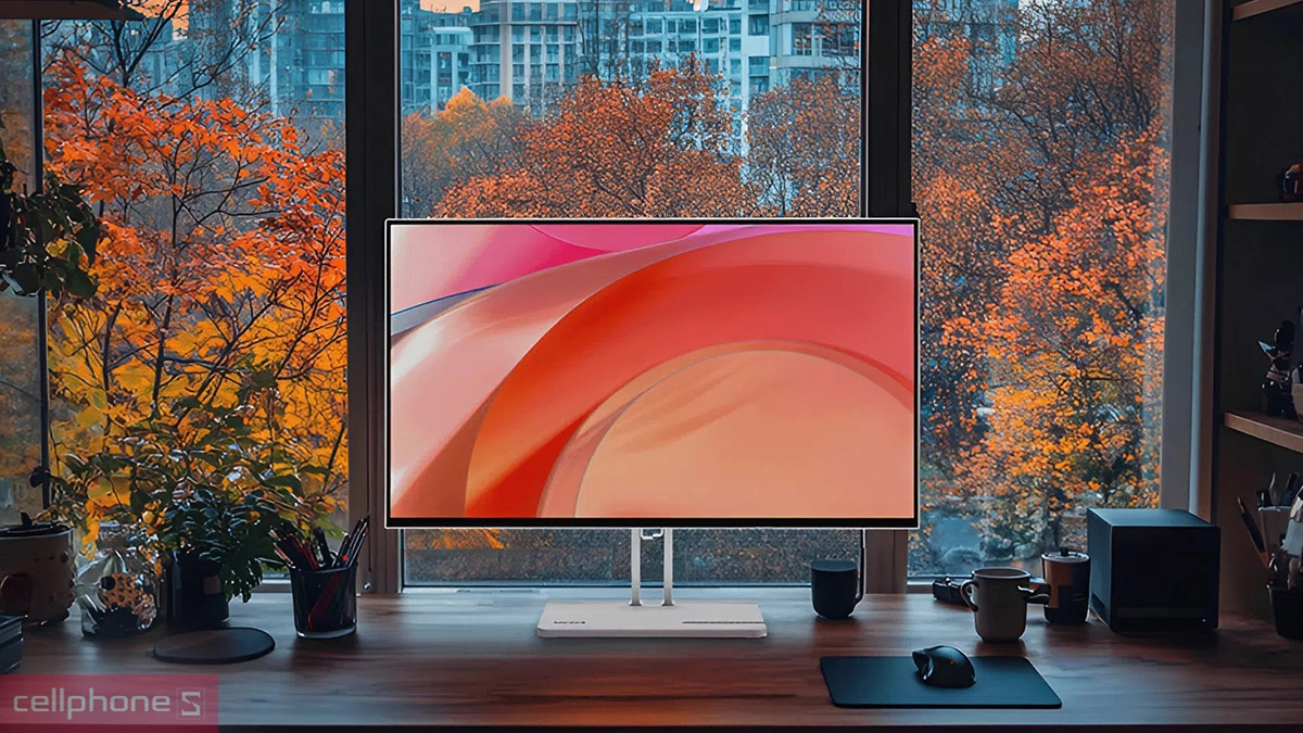 Thiết kế màn hình Lenovo L27-4C 27 inch