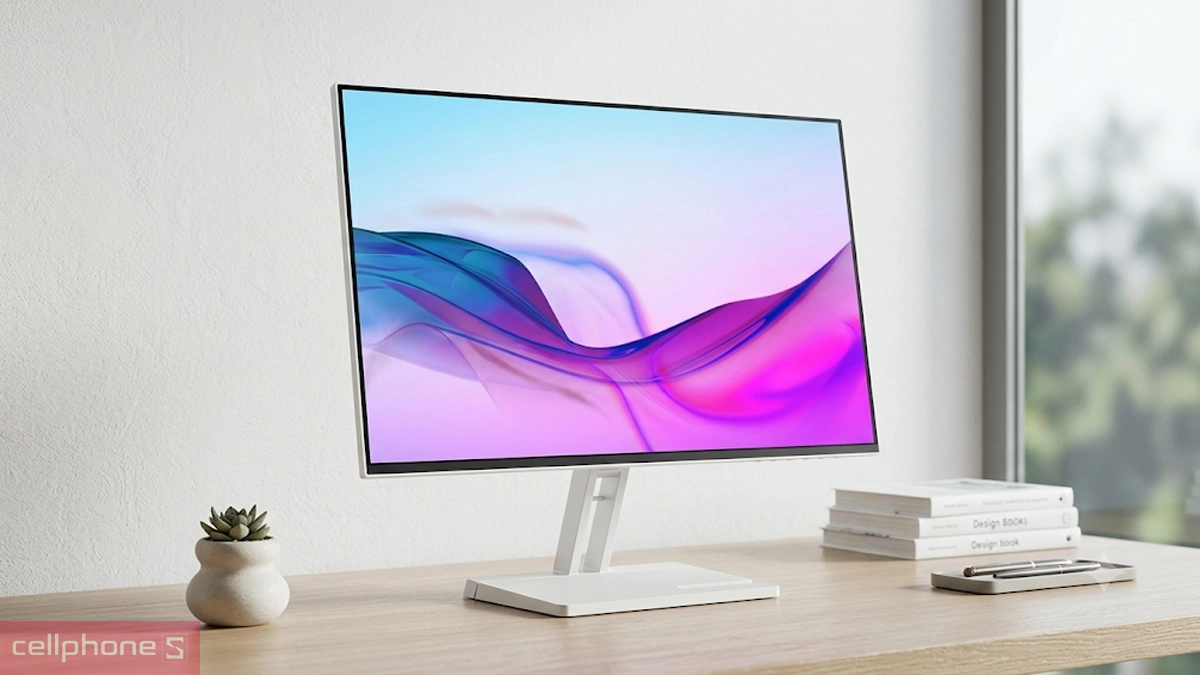 Màn hình Lenovo L27I-4A 27 inch Full HD tích hợp hệ thống loa tiện lợi