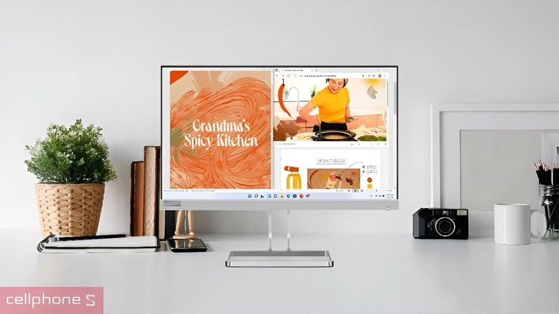 Màn hình Lenovo L22I-40 22 inch 67AEKACBVN - Hiển thị chân thực, bảo vệ mắt