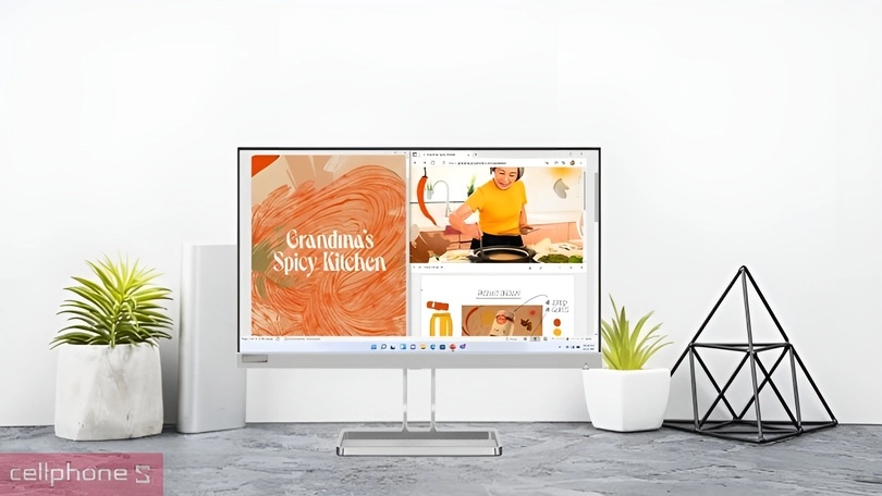 Màn hình Lenovo L22I-40 22 inch 67AEKACBVN - Hiển thị chân thực, bảo vệ mắt