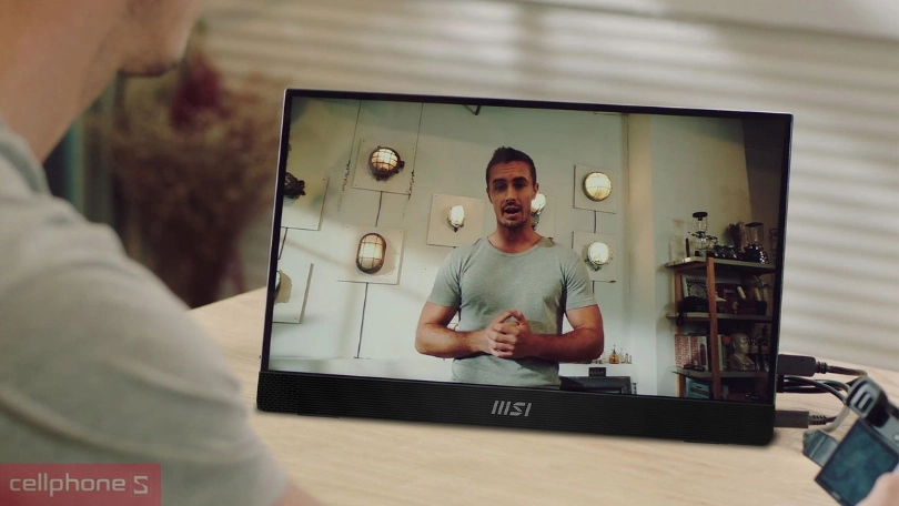 Màn hình MSI Pro MP161 15.6 inch với công nghệ MSI EyesErgo chống chói hiệu quả