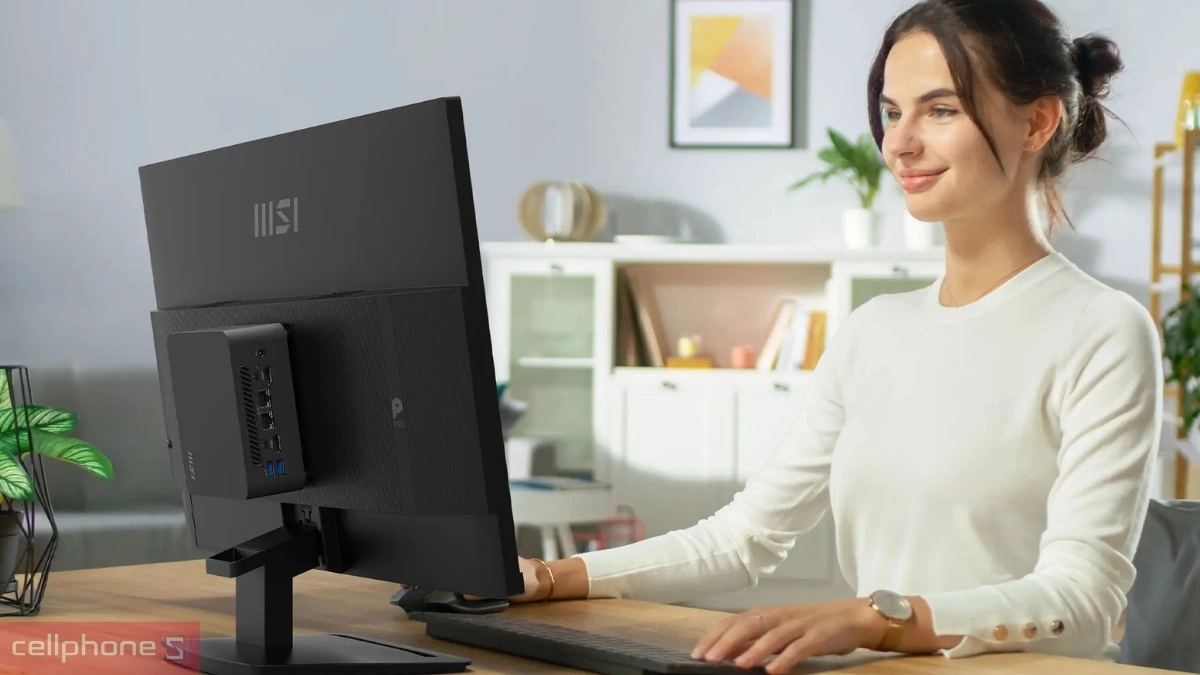 Cổng kết nối màn hình MSI Pro MP243L E14 24 inch