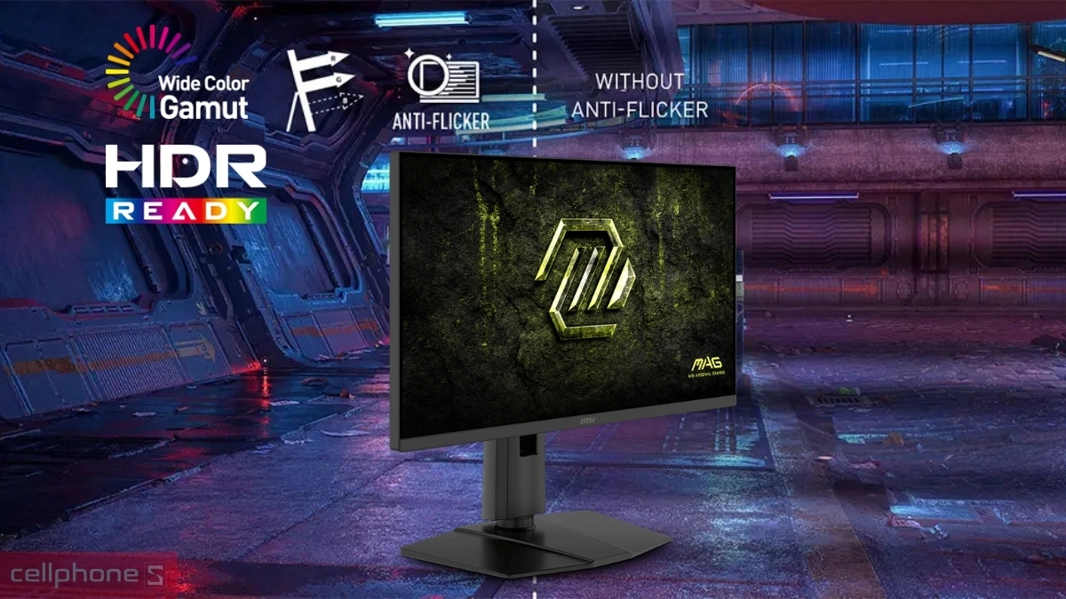 tính năng HDR màn hình Gaming MSI MAG 245PF X24 24 inch