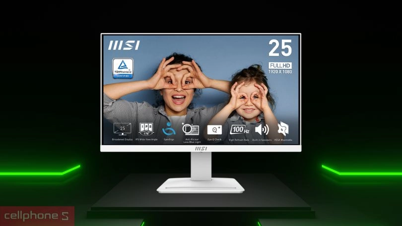 Công nghệ màn hình MSI MP253W 25 inch