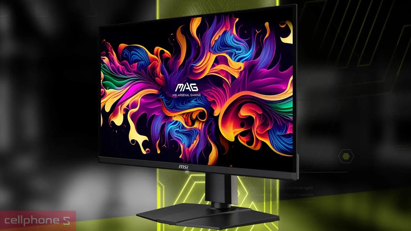 Chất lượng hiển thị và tần số quét của màn hình Gaming MSI MAG 271QPX QD-OLED 27 inch