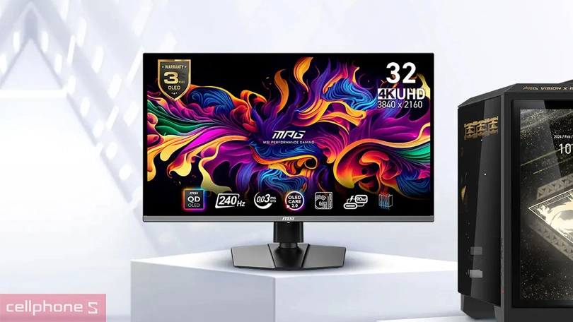 Chất lượng hiển thị của màn hình Gaming MSI MAG 271QPX QD-OLED E2 27 inch
