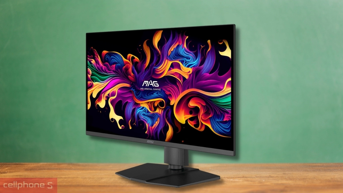 Màn hình Gaming MSI MAG 273QP QD-OLED X24 27 inch được trang bị tấm nền QD-OLED