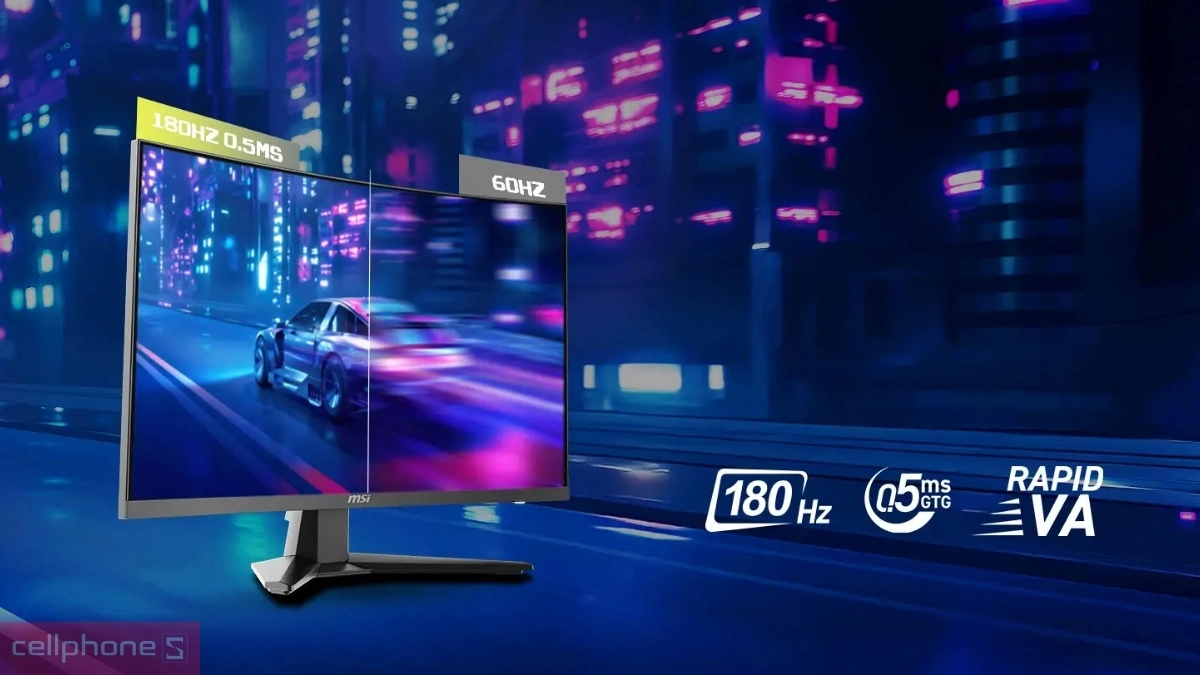 Chất lượng hiển thị màn hình MSI MAG 275CQF E18 27 inch