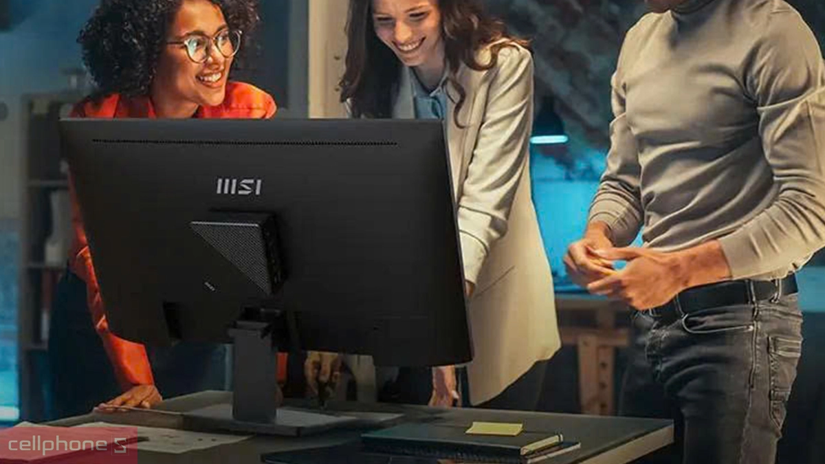 Cổng kết nối màn hình MSI Pro MP273U 27 inch