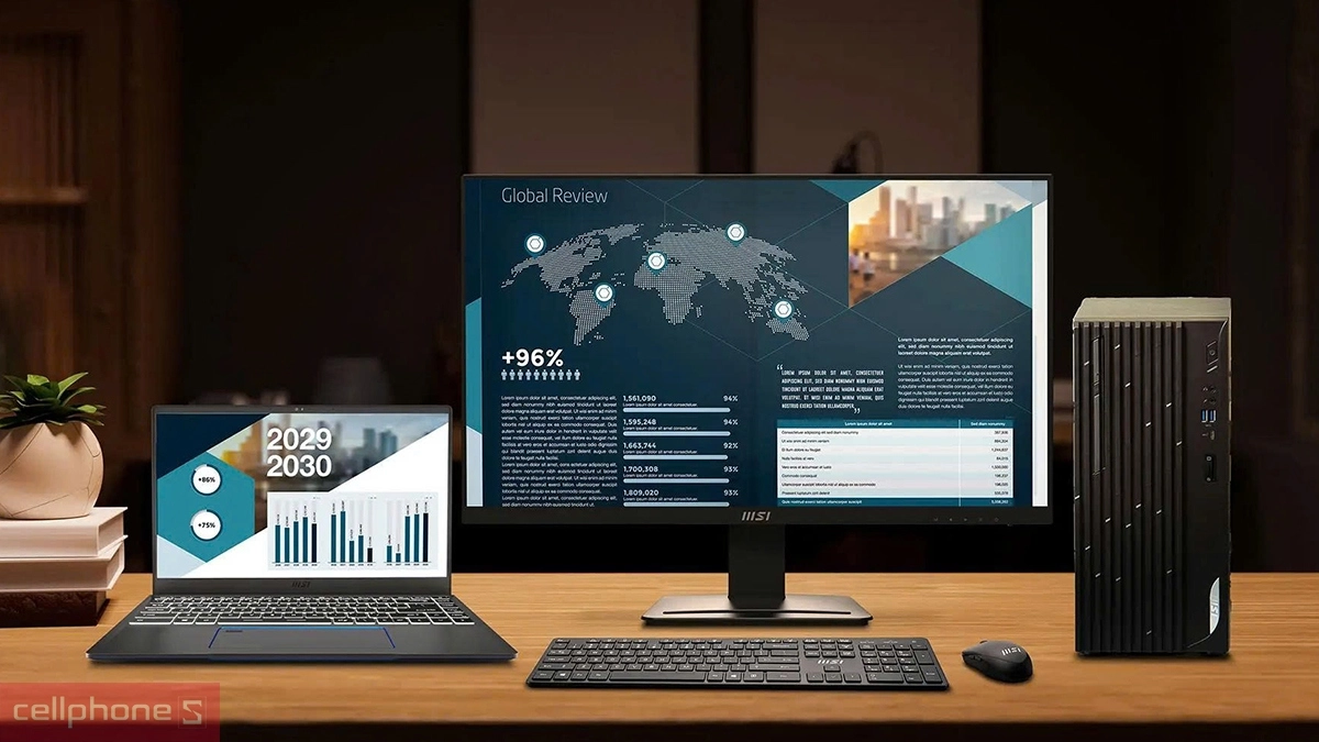 Khả năng hiển thị trên màn hình MSI Pro MP273U 27 inch