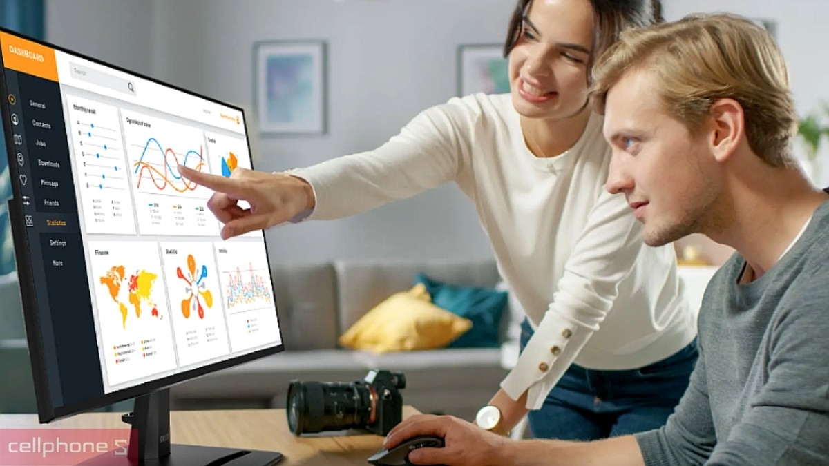 Tần số quét màn hình MSI Pro MP275 E14L 27 inch