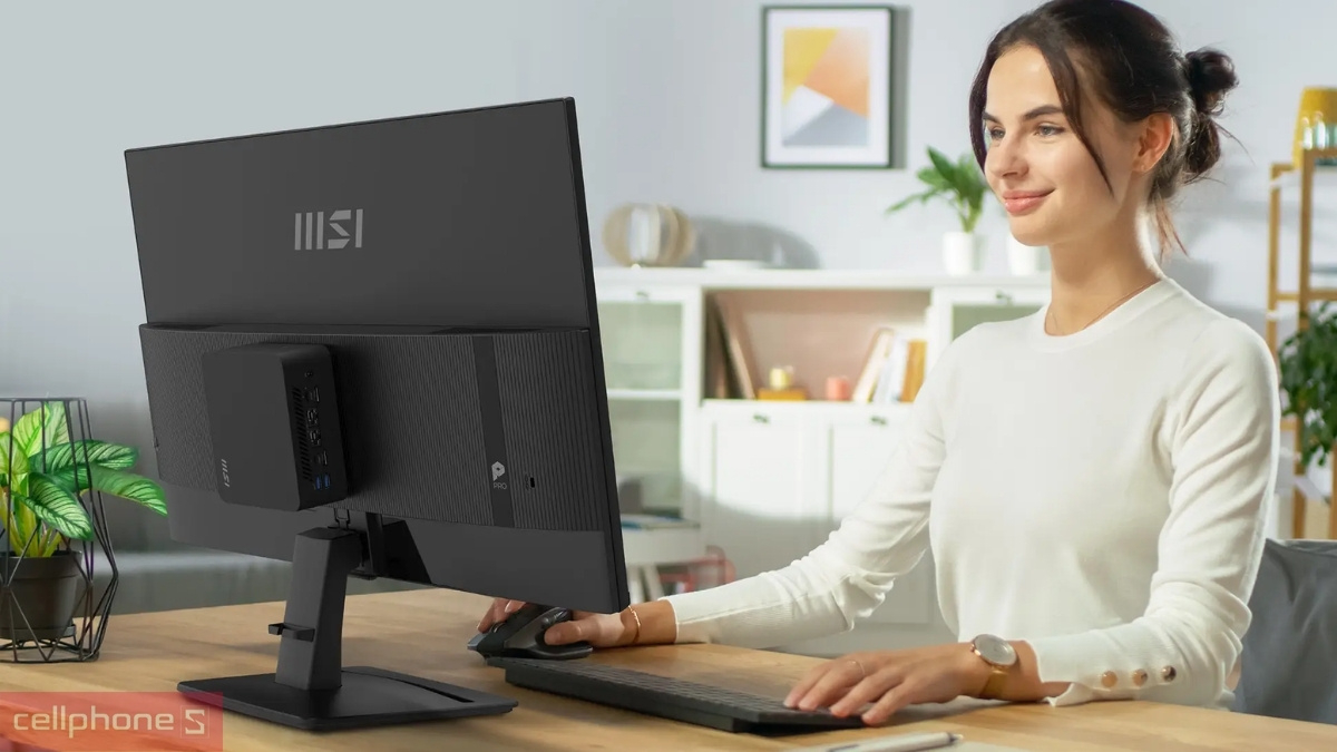 Thiết kế màn hình MSI Pro MP275 E14L 27 inch