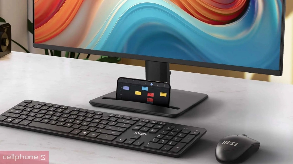 Khe phụ kiện màn hình MSI Pro MP275 E14L 27 inch