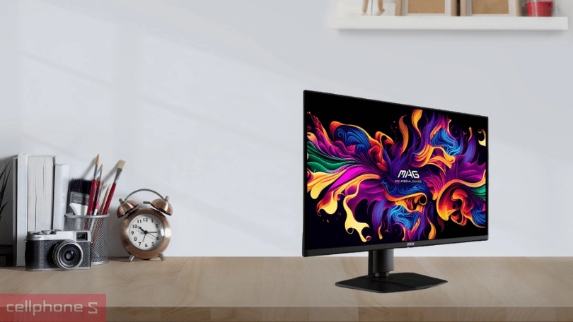 Thiết kế màn hình Gaming MSI MAG 321UPX QD-OLED 32 inch