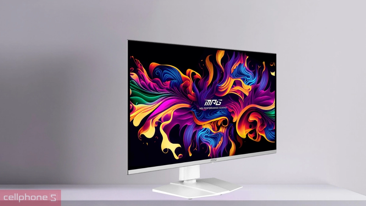 Màn hình Gaming MSI MPG 321URXW QD-OLED 32 inch sở hữu một thiết kế công thái học