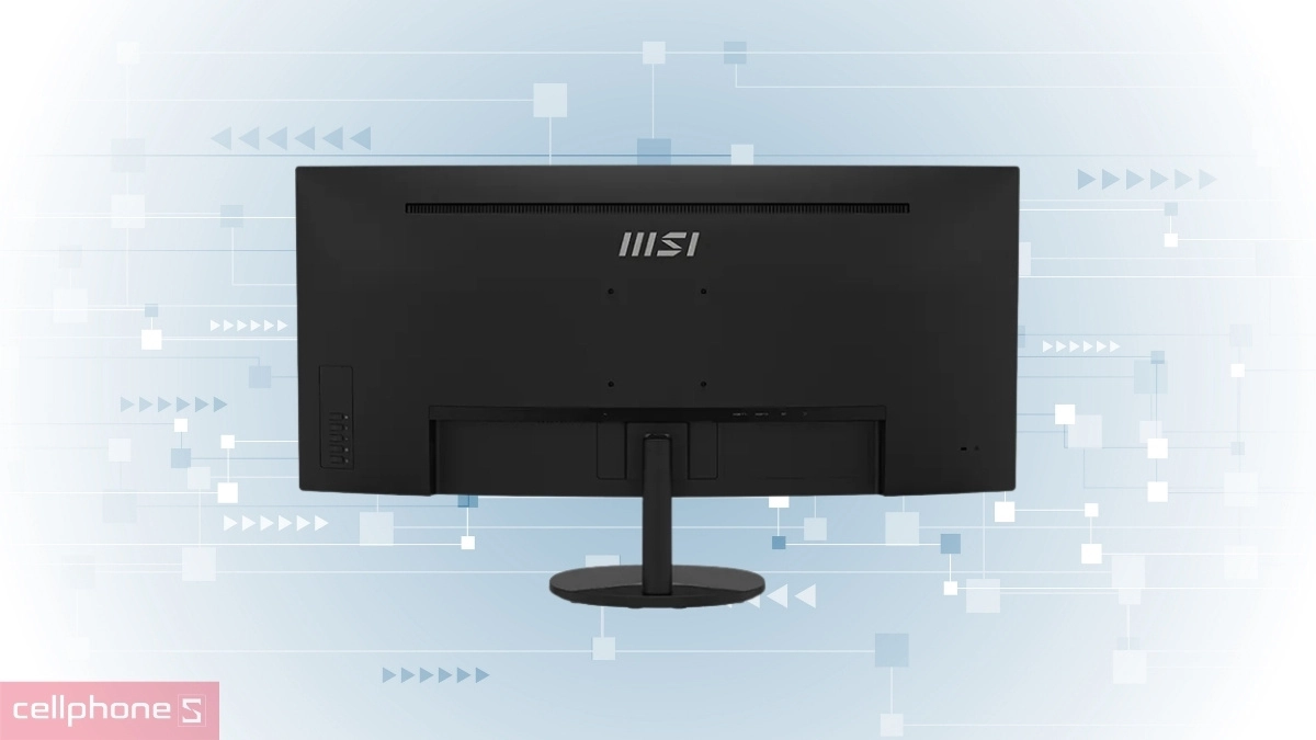 Ngàm gắn arm màn hình cong MSI Pro MP341CQ E12 34 inch