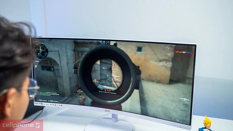 Màn hình cong MSI Pro MP341CQW 34 inch – Chìm đắm hình ảnh chân thực