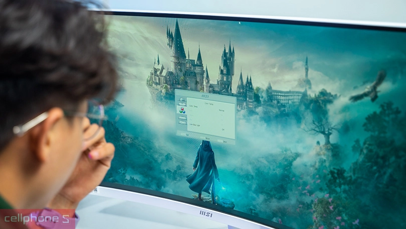 Màn hình cong MSI Pro MP341CQW 34 inch – Chìm đắm hình ảnh chân thực