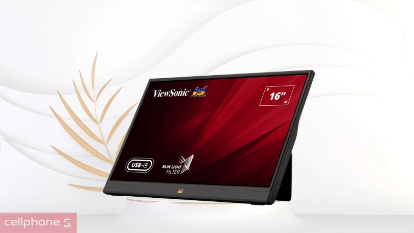 Màn hình di động Viewsonic VA1655 15.6 inch - Làm việc hiệu quả mọi lúc mọi nơi