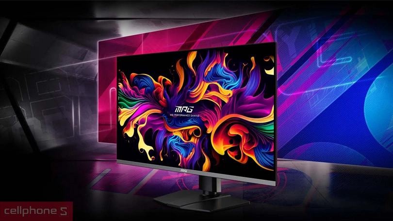 Thiết kế màn hình Gaming MSI MPG 321URX QD-OLED 32 inch